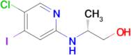 (R)-2-((5-Chloro-4-iodopyridin-2-yl)amino)propan-1-ol