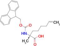 (R)-2-((((9H-Fluoren-9-yl)methoxy)carbonyl)amino)-2-methyloct-7-enoic acid