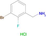 (3-Bromo-2-fluorophenyl)methanamine hydrochloride