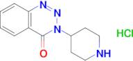 3-(Piperidin-4-yl)benzo[d][1,2,3]triazin-4(3H)-one hydrochloride