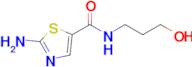 2-Amino-N-(3-hydroxypropyl)thiazole-5-carboxamide