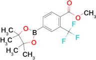 Methyl 4-(4,4,5,5-tetramethyl-1,3,2-dioxaborolan-2-yl)-2-(trifluoromethyl)benzoate