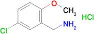 (5-Chloro-2-methoxyphenyl)methanamine hydrochloride