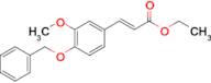 (E)-Ethyl 3-(4-(benzyloxy)-3-methoxyphenyl)acrylate