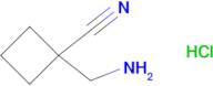 1-(Aminomethyl)cyclobutanecarbonitrile hydrochloride