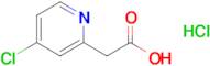 2-(4-Chloropyridin-2-yl)acetic acid hydrochloride