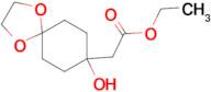 Ethyl 2-(8-hydroxy-1,4-dioxaspiro[4.5]decan-8-yl)acetate