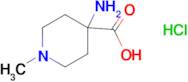 4-Amino-1-methylpiperidine-4-carboxylic acid hydrochloride