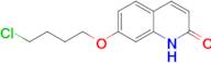 7-(4-Chlorobutoxy)quinolin-2(1H)-one