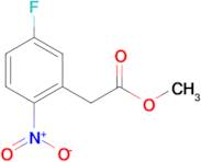 Methyl 2-(5-fluoro-2-nitrophenyl)acetate