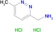 (6-Methylpyridazin-3-yl)methanamine dihydrochloride