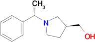 ((S)-1-((S)-1-Phenylethyl)pyrrolidin-3-yl)methanol