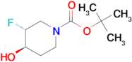 (3R,4R)-tert-Butyl 3-fluoro-4-hydroxypiperidine-1-carboxylate