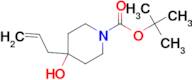 tert-Butyl 4-allyl-4-hydroxypiperidine-1-carboxylate