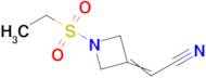 2-(1-(Ethylsulfonyl)azetidin-3-ylidene)acetonitrile