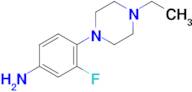 4-(4-Ethylpiperazin-1-yl)-3-fluoroaniline