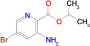 Isopropyl 3-amino-5-bromopicolinate