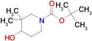 tert-Butyl 4-hydroxy-3,3-dimethylpiperidine-1-carboxylate