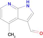 4-Methyl-1H-pyrrolo[2,3-b]pyridine-3-carbaldehyde