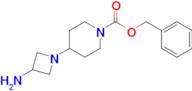 Benzyl 4-(3-aminoazetidin-1-yl)piperidine-1-carboxylate