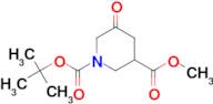 1-tert-Butyl 3-methyl 5-oxopiperidine-1,3-dicarboxylate