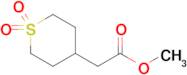 Methyl 2-(1,1-dioxidotetrahydro-2H-thiopyran-4-yl)acetate