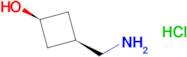 cis-3-(Aminomethyl)cyclobutanol hydrochloride