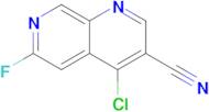 4-Chloro-6-fluoro-1,7-naphthyridine-3-carbonitrile