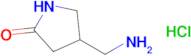 4-(Aminomethyl)pyrrolidin-2-one hydrochloride