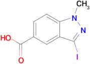 3-Iodo-1-methyl-1H-indazole-5-carboxylic acid