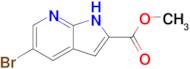 Methyl 5-bromo-1H-pyrrolo[2,3-b]pyridine-2-carboxylate