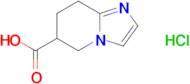 5,6,7,8-Tetrahydroimidazo[1,2-a]pyridine-6-carboxylic acid hydrochloride