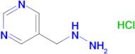 5-(Hydrazinylmethyl)pyrimidine hydrochloride