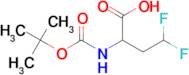 2-((tert-Butoxycarbonyl)amino)-4,4-difluorobutanoic acid