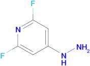 2,6-Difluoro-4-hydrazinylpyridine