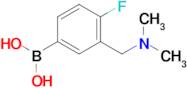 (3-((dimethylamino)methyl)-4-fluorophenyl)boronic acid