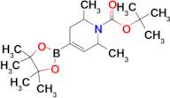 tert-Butyl 2,6-dimethyl-4-(4,4,5,5-tetramethyl-1,3,2-dioxaborolan-2-yl)-5,6-dihydropyridine-1(2H)-carboxylate