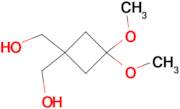 (3,3-Dimethoxycyclobutane-1,1-diyl)dimethanol