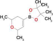 2-(2,6-Dimethyl-3,6-dihydro-2H-pyran-4-yl)-4,4,5,5-tetramethyl-1,3,2-dioxaborolane