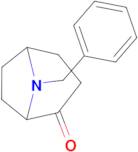 8-Benzyl-8-azabicyclo[3.2.1]octan-2-one