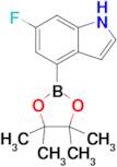 6-Fluoro-4-(4,4,5,5-tetramethyl-1,3,2-dioxaborolan-2-yl)-1H-indole