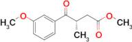 (S)-Methyl 4-(3-methoxyphenyl)-3-methyl-4-oxobutanoate