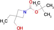 Tert-Butyl 3-ethyl-3-(hydroxymethyl)azetidine-1-carboxylate