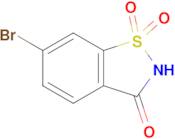 6-Bromobenzo[d]isothiazol-3(2H)-one 1,1-dioxide