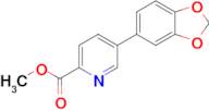 Methyl 5-(benzo[d][1,3]dioxol-5-yl)picolinate