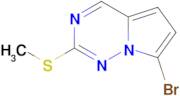 7-bromo-2-(methylthio)pyrrolo[2,1-f][1,2,4]triazine