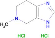 5-Methyl-4,5,6,7-tetrahydro-3H-imidazo[4,5-c]pyridine dihydrochloride