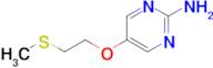 2-AMINO-5-(2-(METHYLTHIO)ETHOXY)PYRIMIDINE