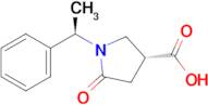 (R)-5-OXO-1-((R)-1-PHENYLETHYL)PYRROLIDINE-3-CARBOXYLIC ACID