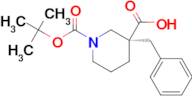 (R)-3-BENZYL-1-(TERT-BUTOXYCARBONYL)PIPERIDINE-3-CARBOXYLIC ACID